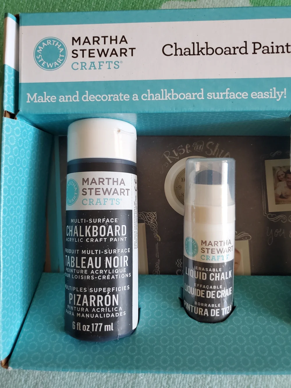 Martha Stewart Chalkboard Paint Kit – Black